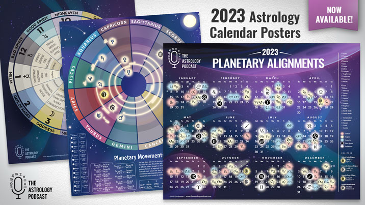 2023 Astrology Calendar Posters